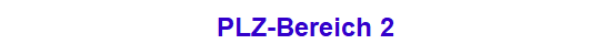 PLZ-Bereich 2