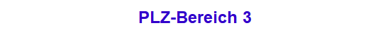 PLZ-Bereich 3