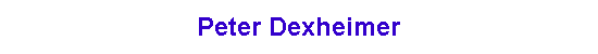 Peter Dexheimer
