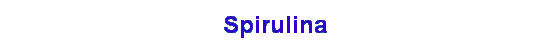 Spirulina